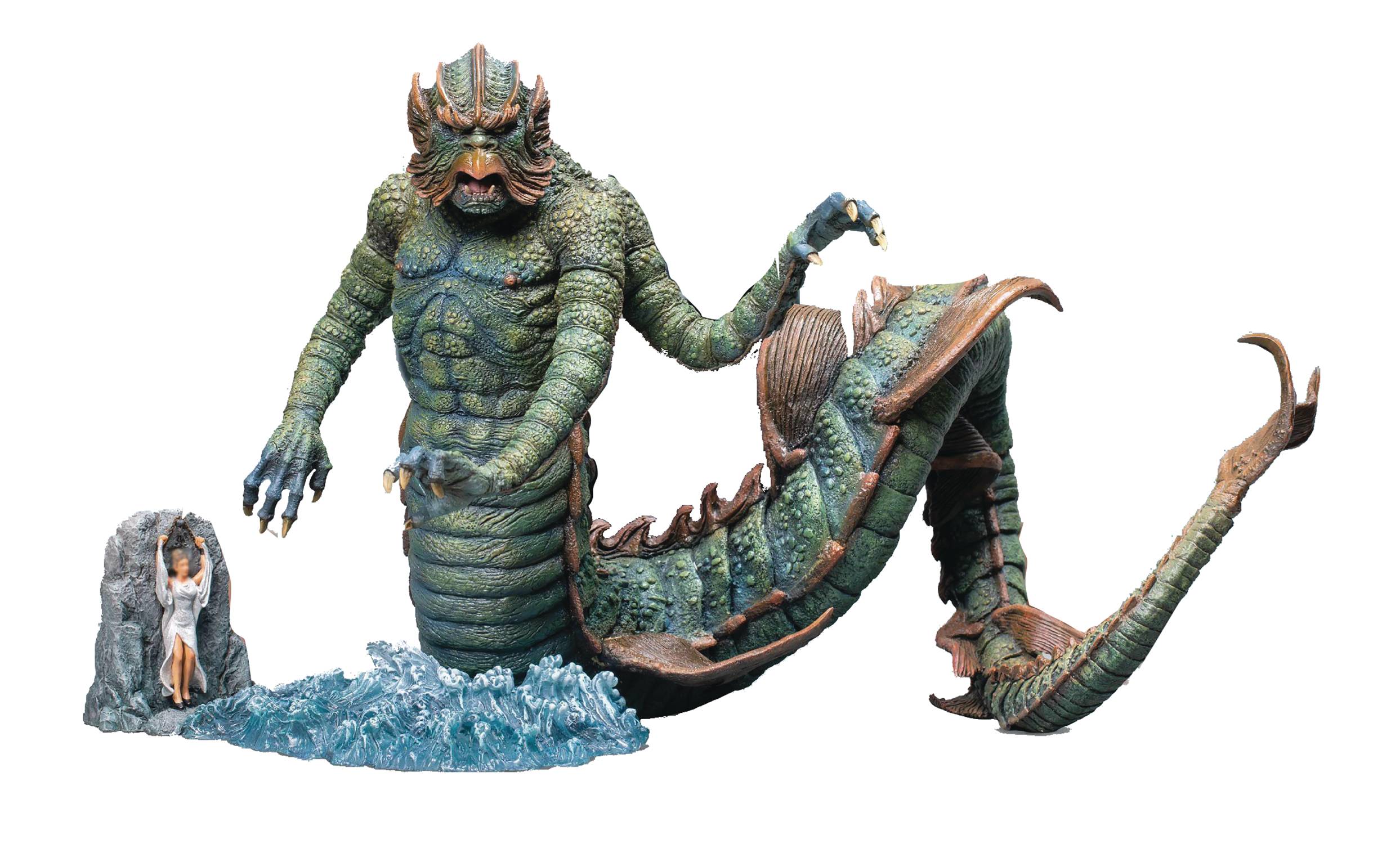 FEB218568 RAY HARRYHAUSENS KRAKEN GIGANTIC SOFT VINYL STATUE DLX VER