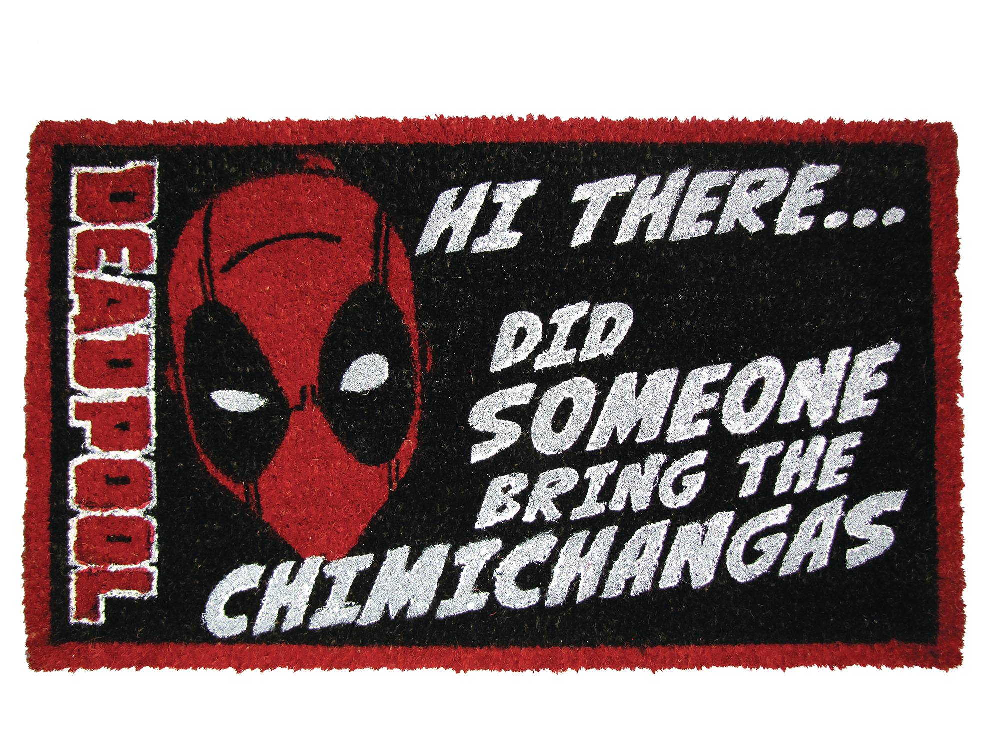 OCT212773 MARVEL DEADPOOL CHIMICHANGA DOORMAT Previews World