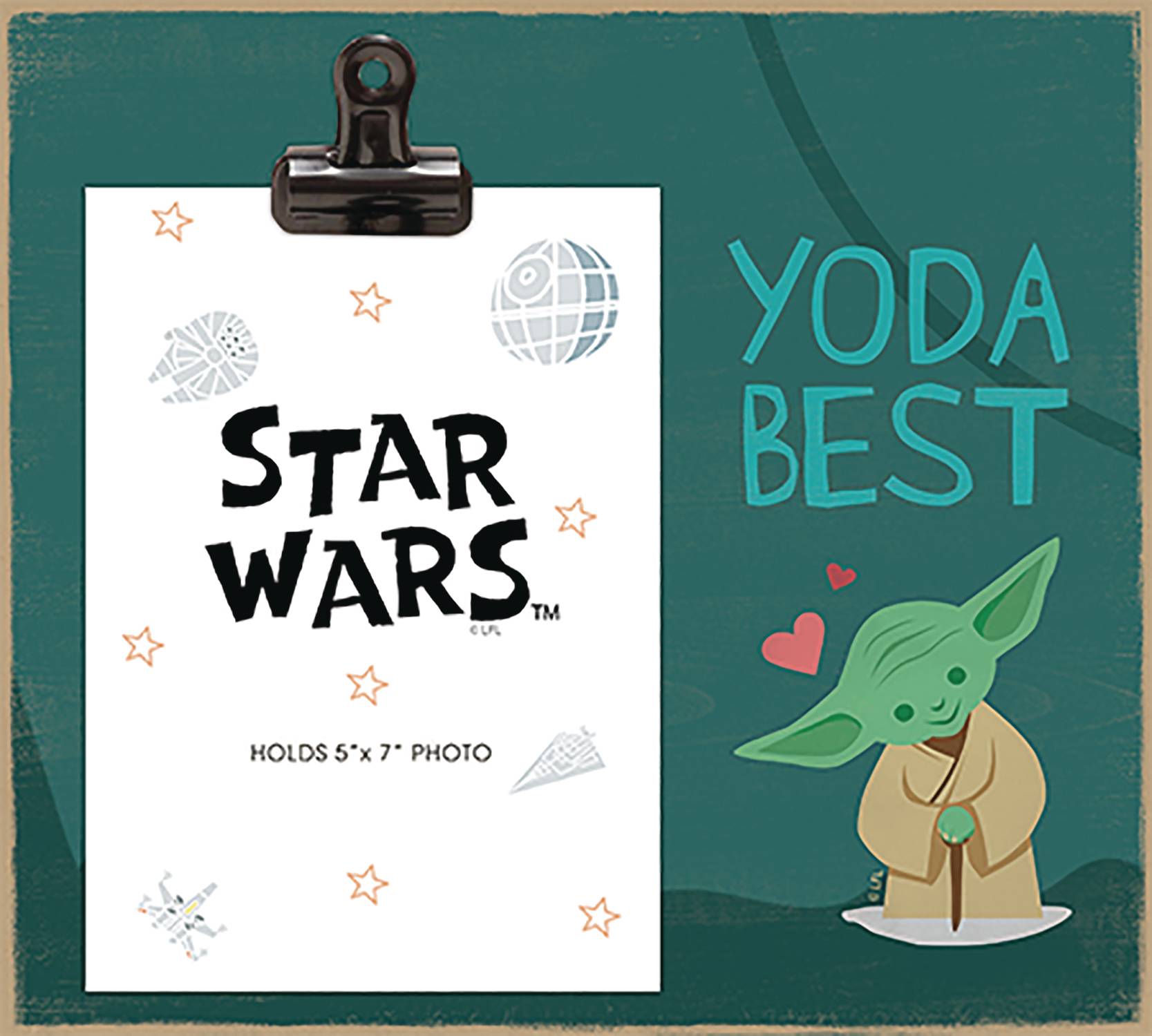 OCT212826 STAR WARS YODA PHOTO FRAME WITH CLIP Previews World