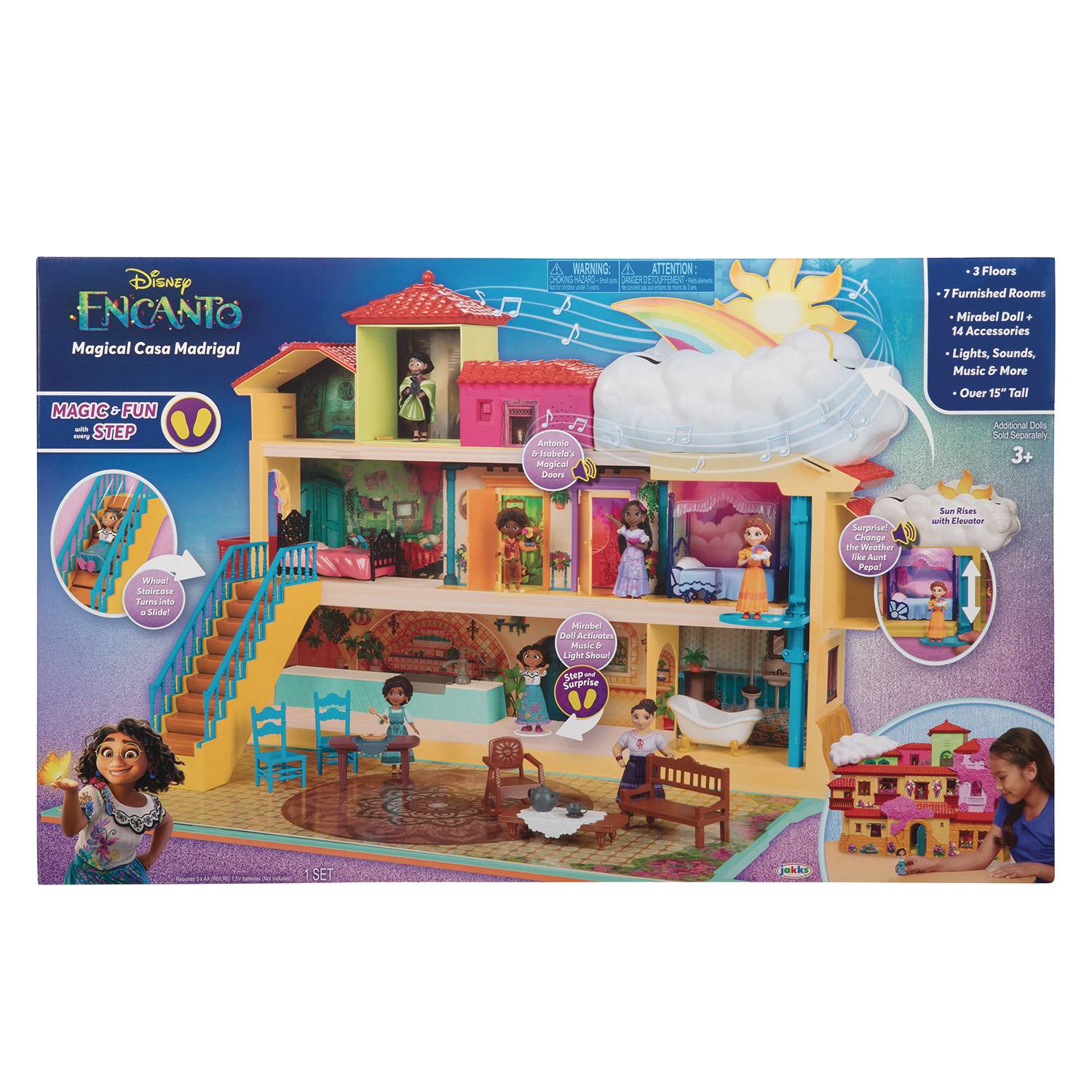 SEP218281 DISNEY ENCANTO MADRIGAL SMALL DOLL ROOM PLAYSET CS