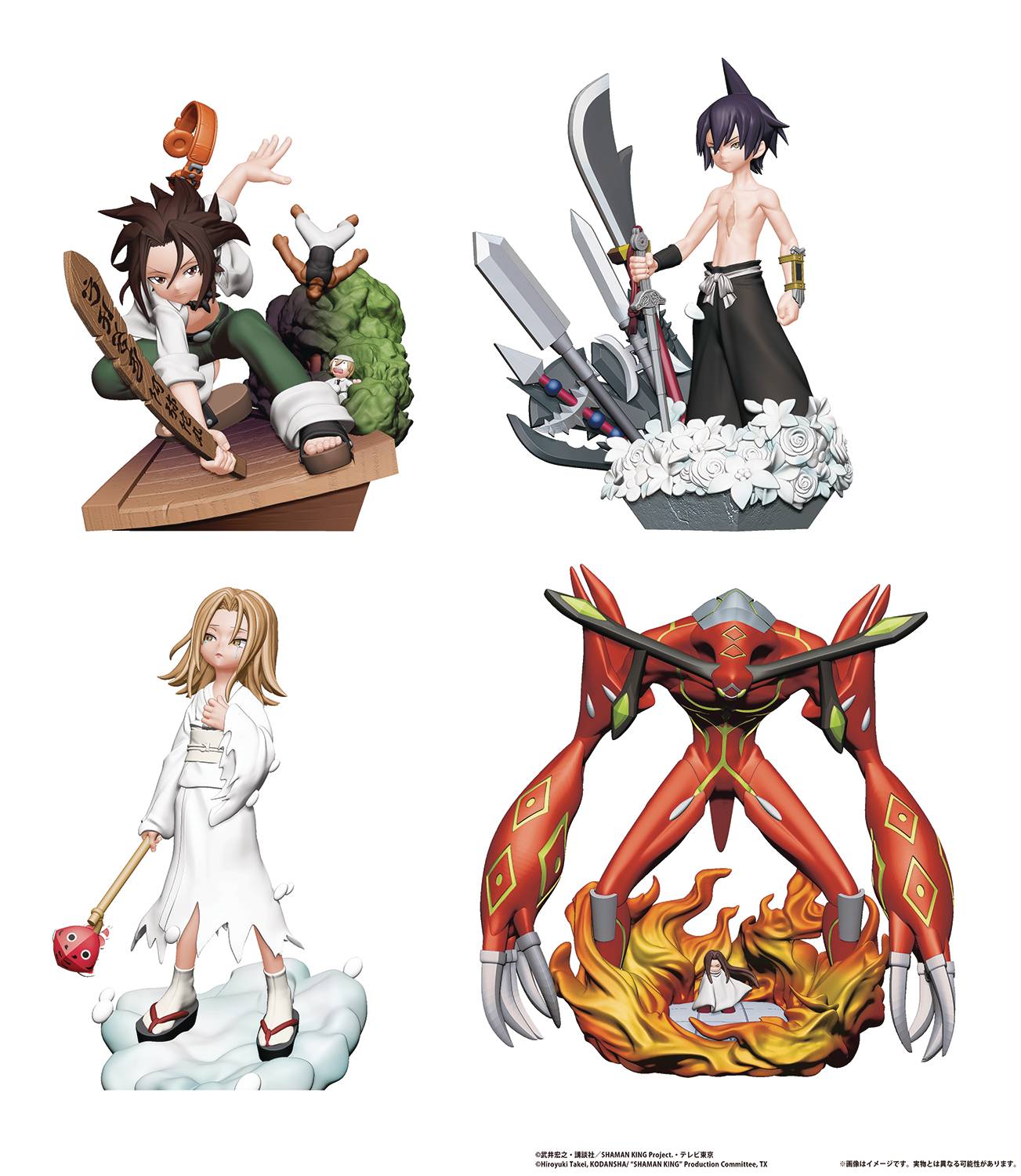 MAY229722 SHAMAN KING OVER SOUL BOX PETITRAMA 4PC BMB DIS Previews