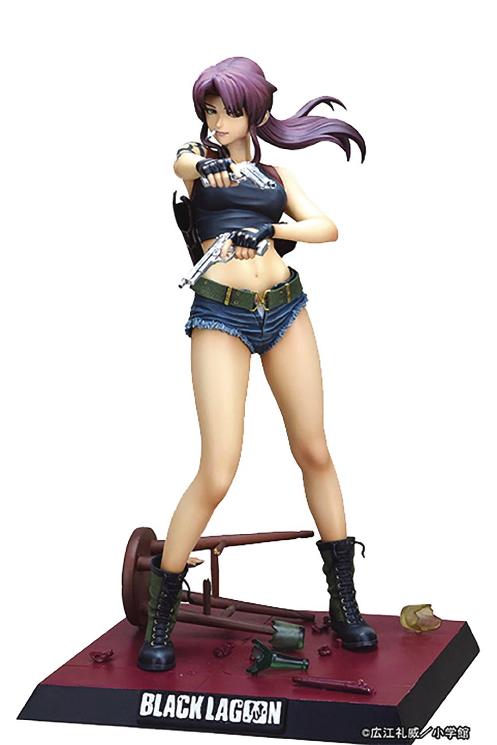 JUL228241 BLACK LAGOON REVY TWO HAND 2022 1/6 PVC FIG VER A