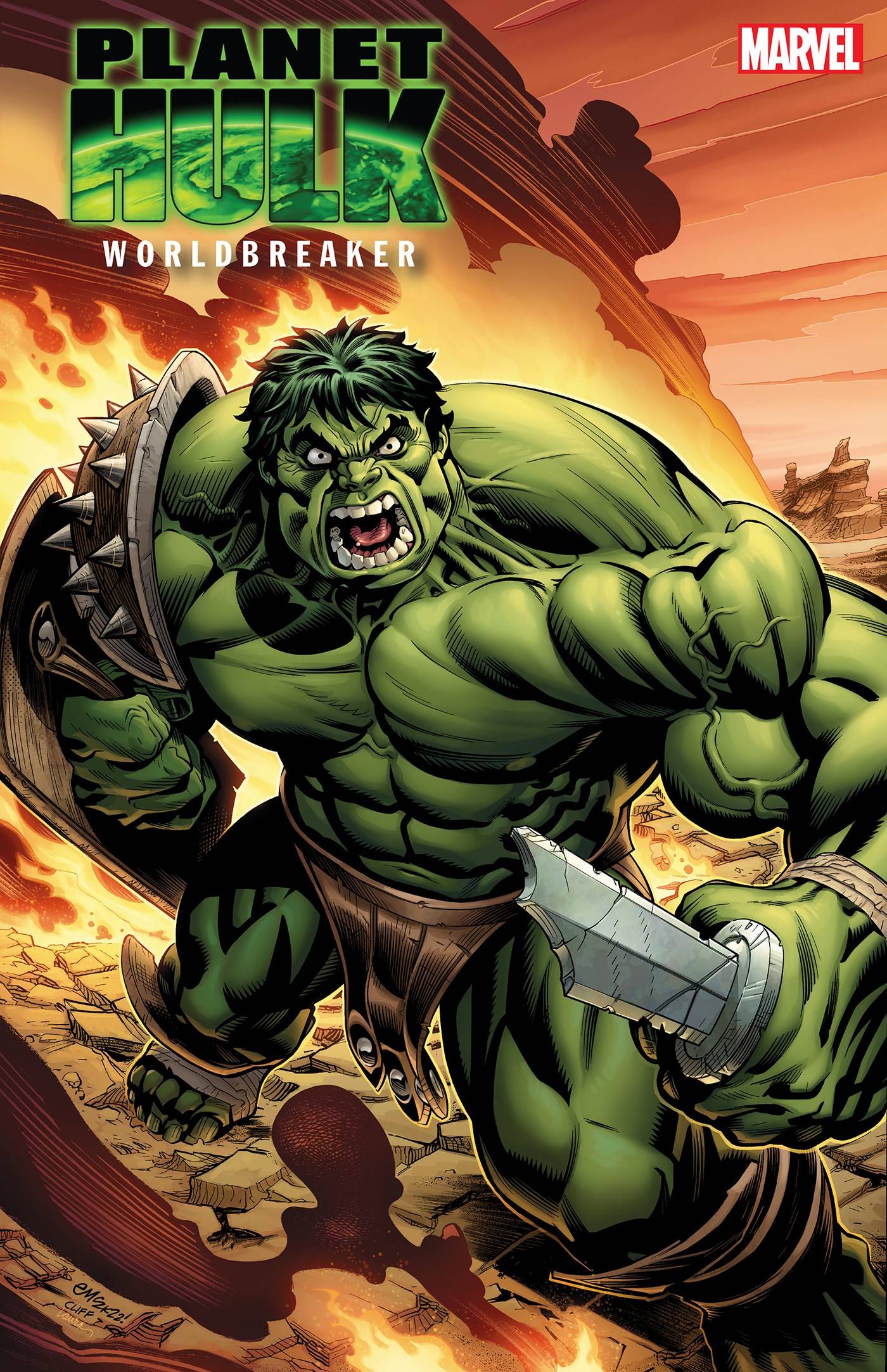 OCT220854 HULK WORLDBREAKER 3 (OF 5) MCGUINNESS VAR