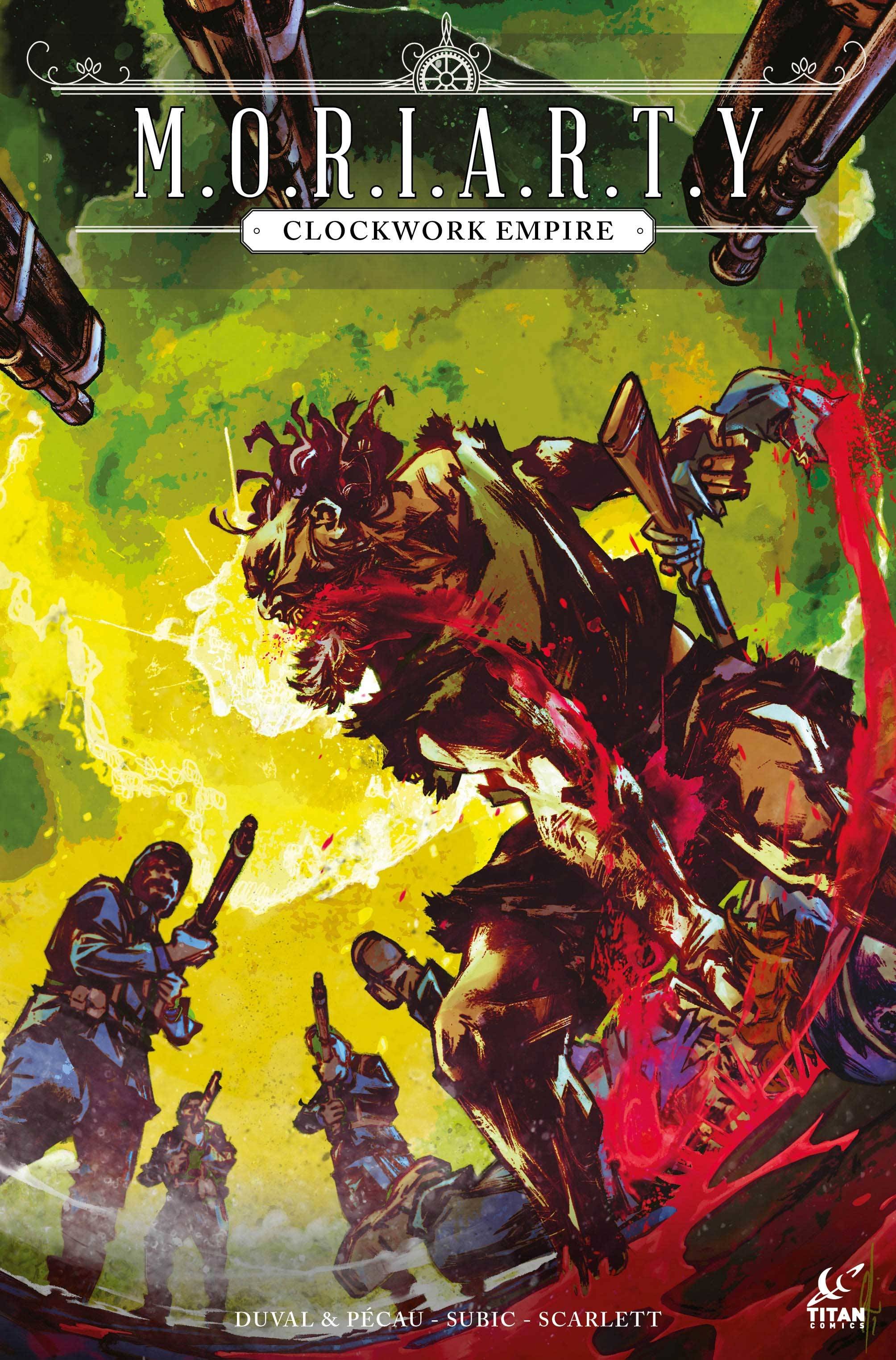 DEC220960 MORIARTY CLOCKWORK EMPIRE 1 CVR C OLIMPIERI (MR