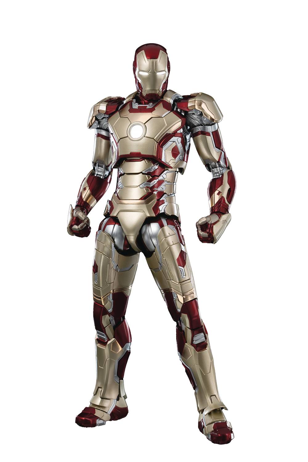 OCT228160 MARVEL INFINITY SAGA IRON MAN MARK 42 DLX 1/12 SCALE AF