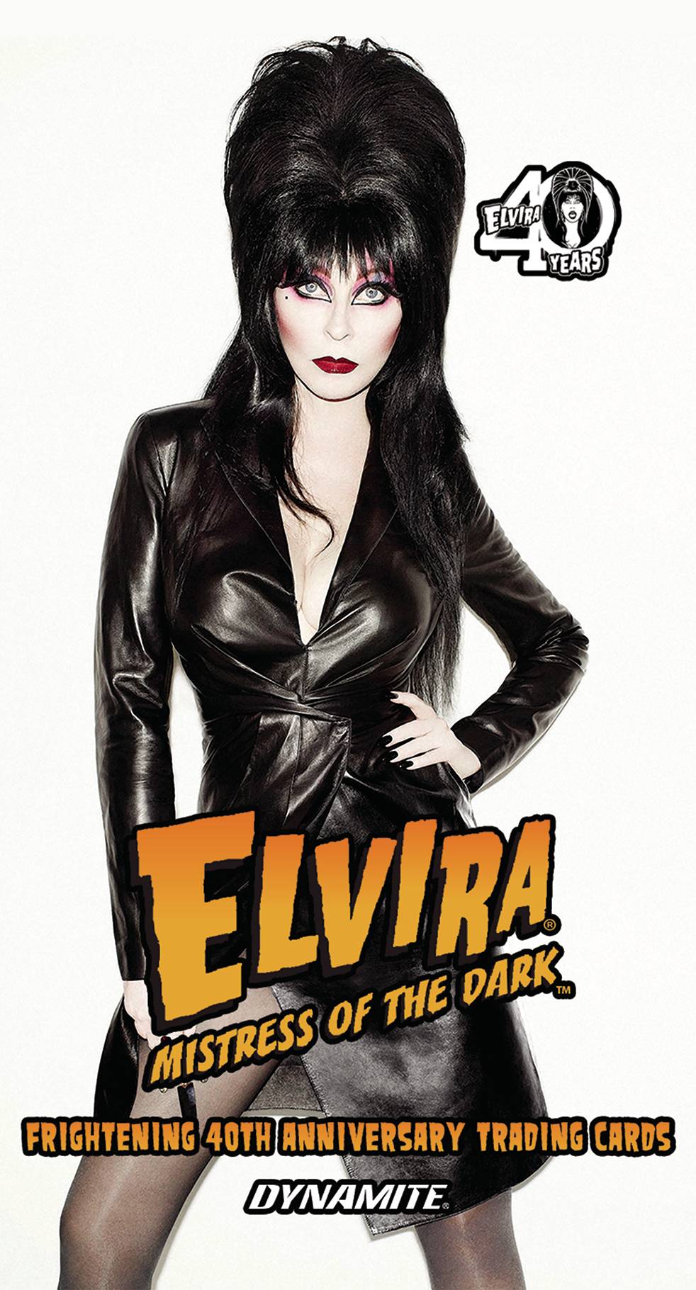 FEB230569 ELVIRA 40TH ANN TRADING CARD SET WAX PACK Previews World