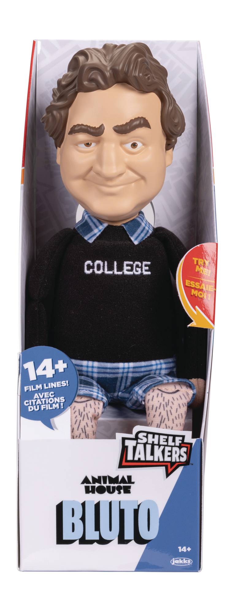 FEB238691 ANIMAL HOUSE SHELFTALKER JOHN BLUTARSKY CS Previews World