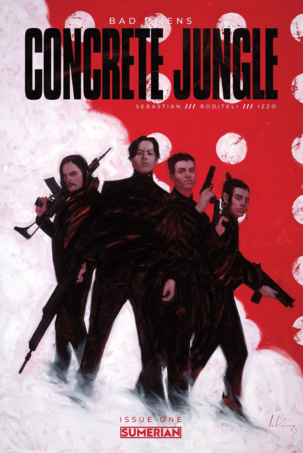 JUL231077 BAD OMENS CONCRETE JUNGLE 1 (OF 4) CVR E 10 COPY INCV (MR