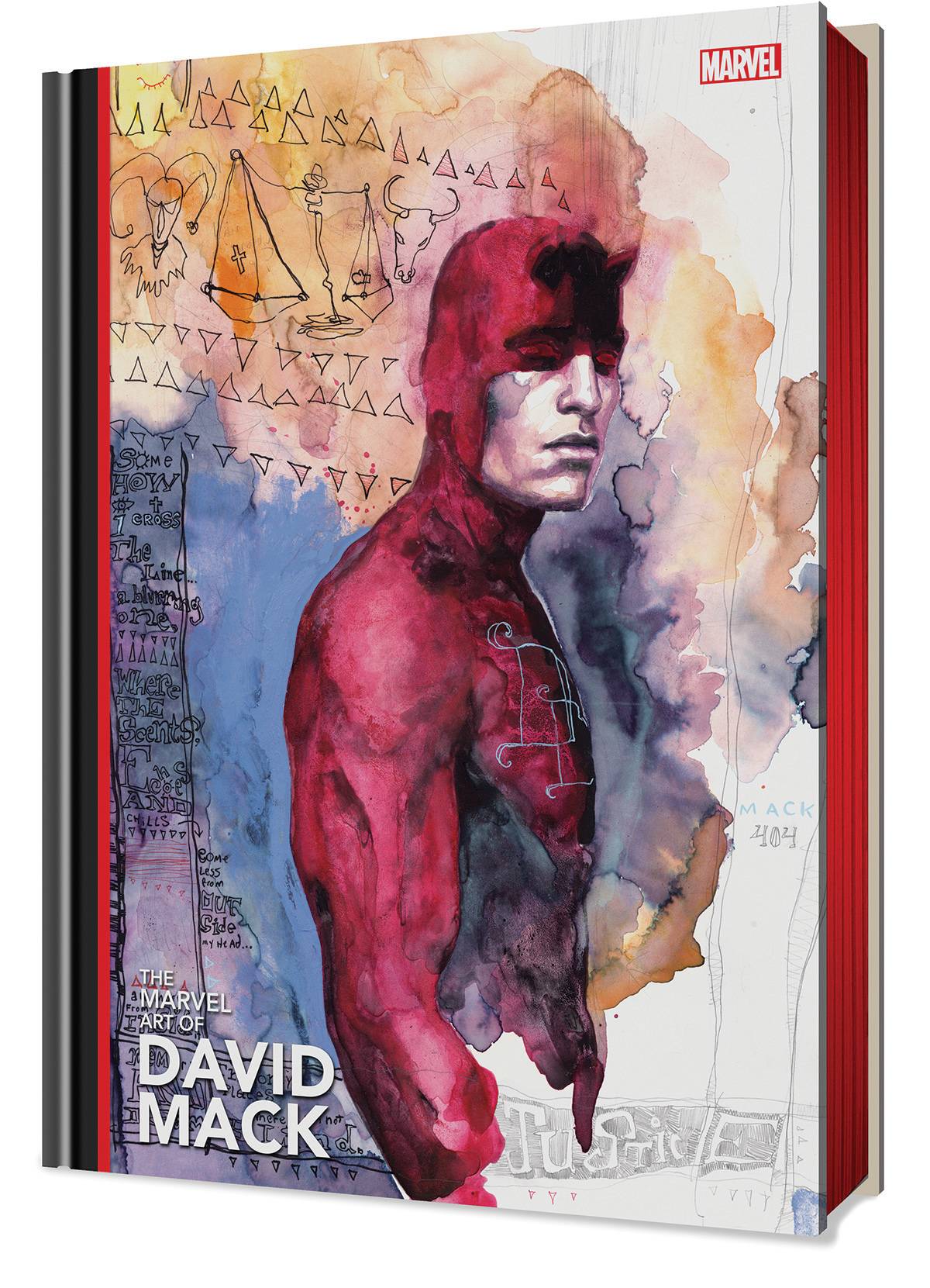 JUN251120 MARVEL ART OF DAVID MACK HC (DIRECT MKT ED) (O/A