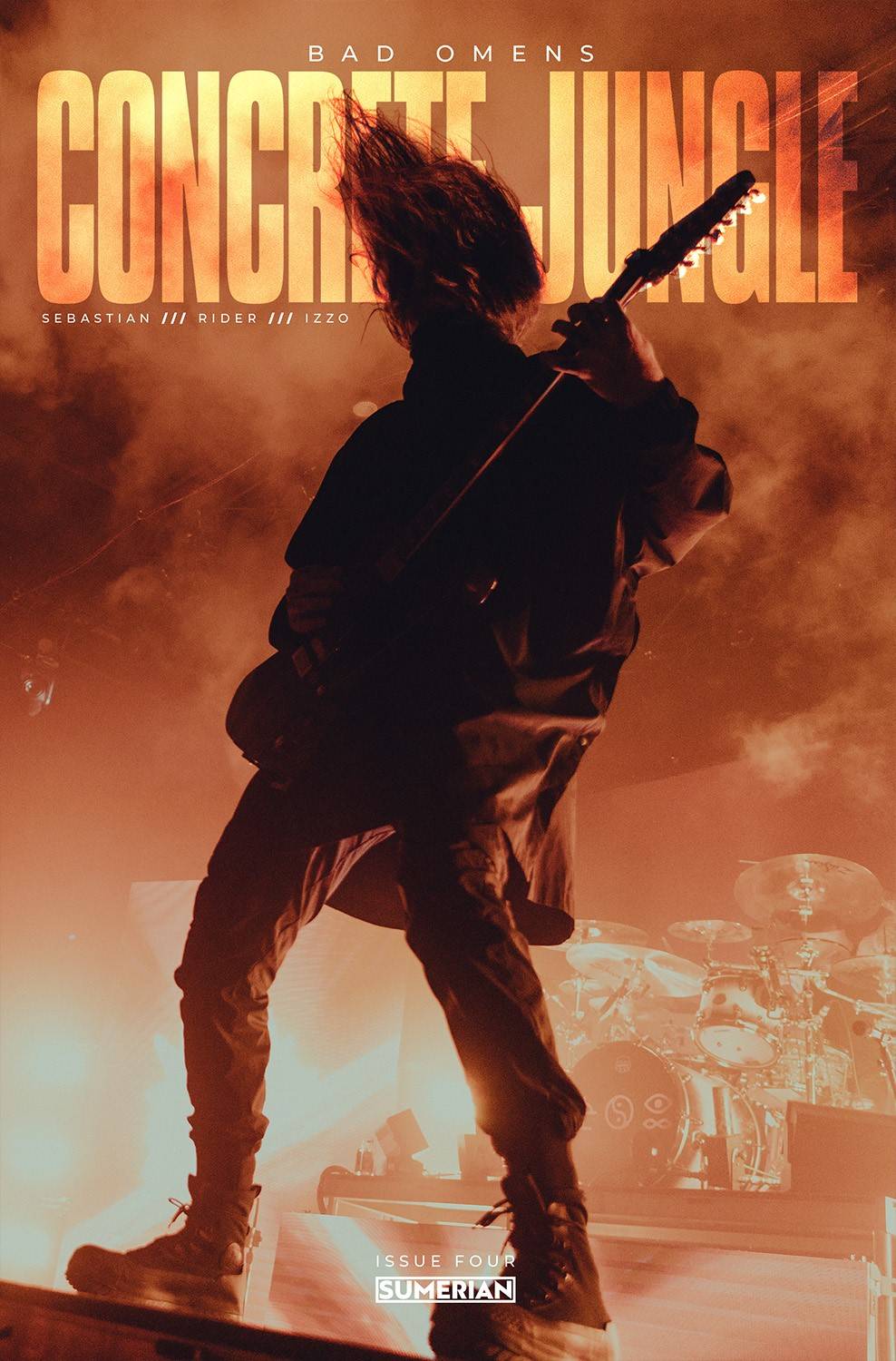 OCT231125 BAD OMENS CONCRETE JUNGLE 4 (OF 4) CVR D 25 COPY INCV (MR) Previews World