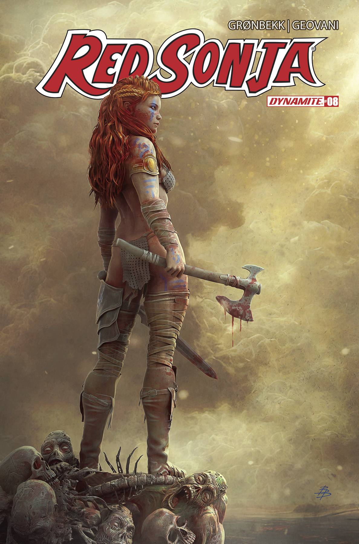 DEC230377 RED SONJA 2023 8 CVR B BARENDS Previews World