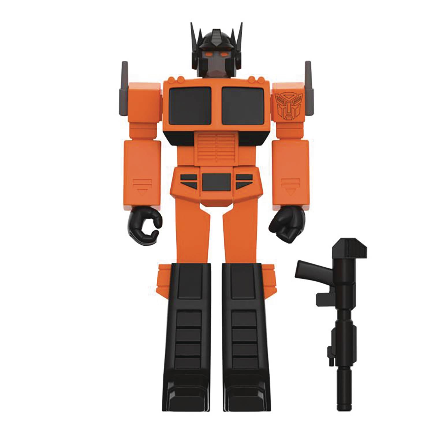 SEP239749 TRANSFORMERS REACTION OPTIMUS PRIME ORANGE & BLACK AF
