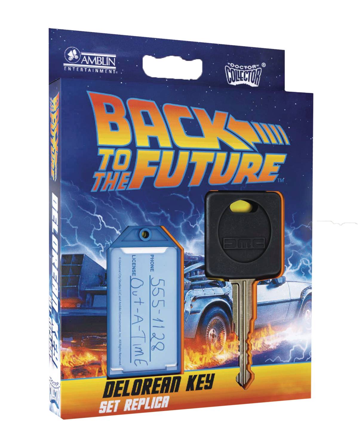 JUL251270 - BTTF DELOREAN KEY REPLICA (O/A) - Previews World