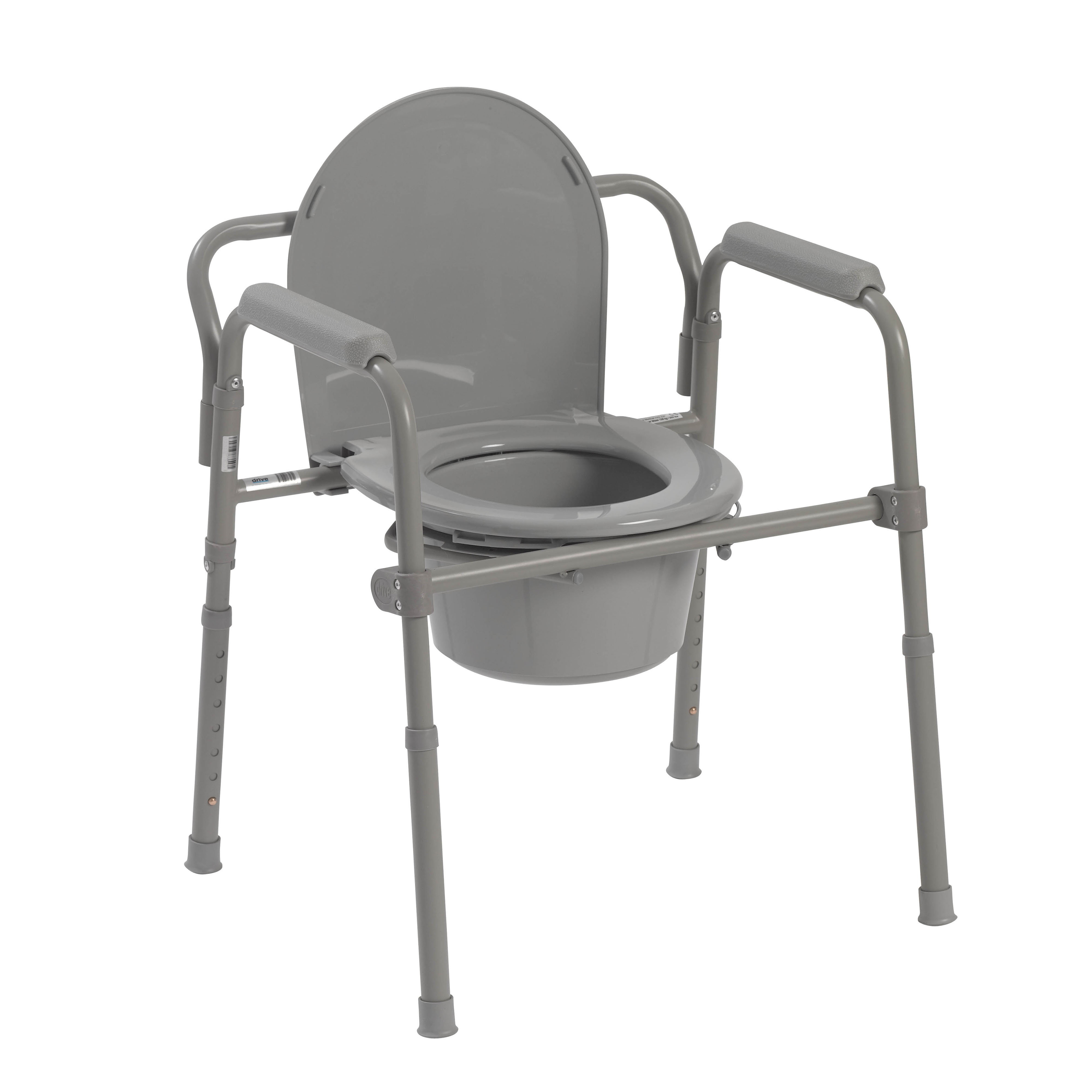Fauteuil d'aisance pliant en acier (Drive Medical) Fauteuils d