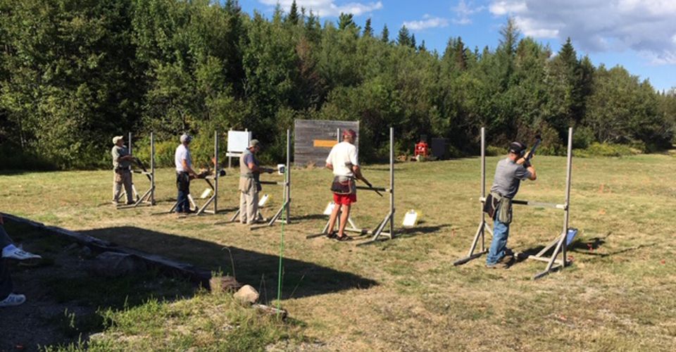 Shotgun Sports Trap, Skeet, Sporting Clays at Pleasant River Fish