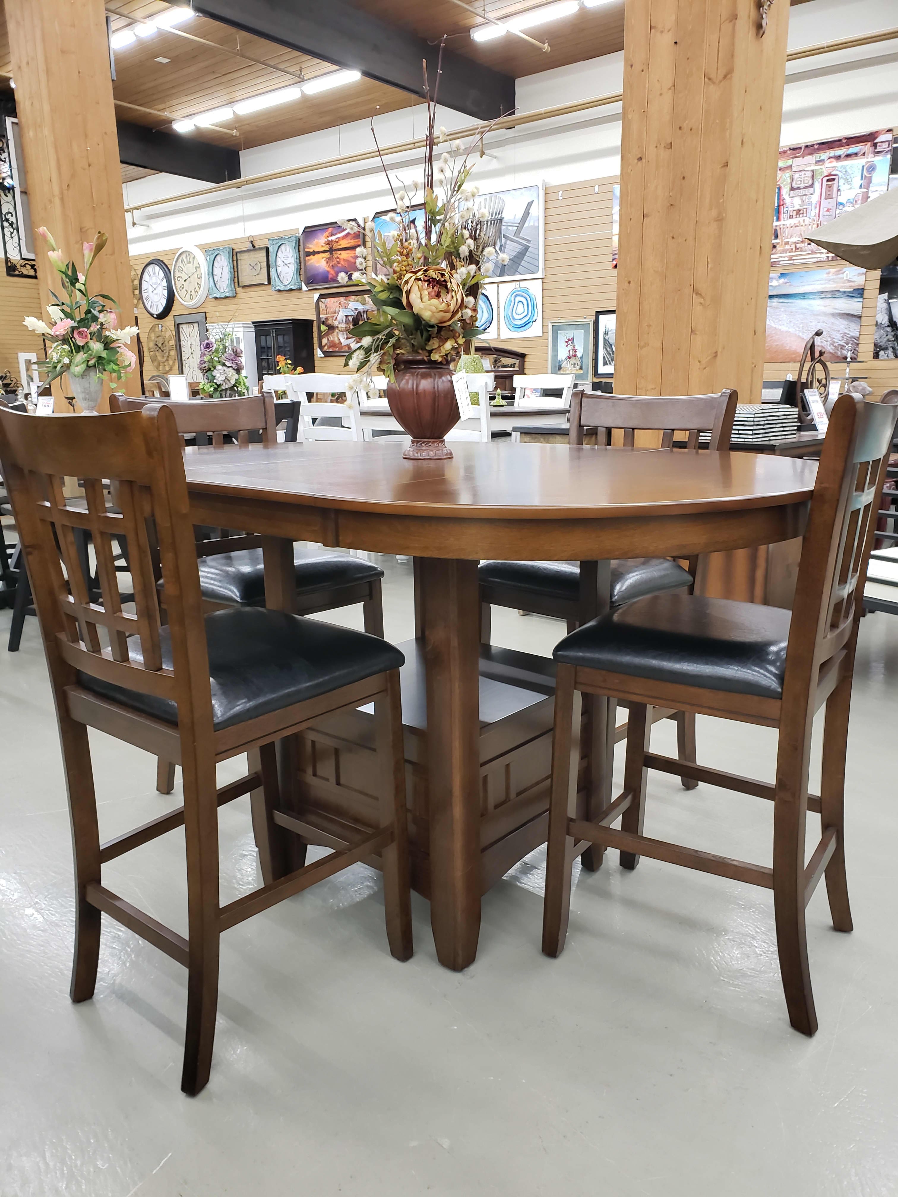 Elements DMX100 Max Pub Dining Room 5PC Set PriceCo Furniture Store