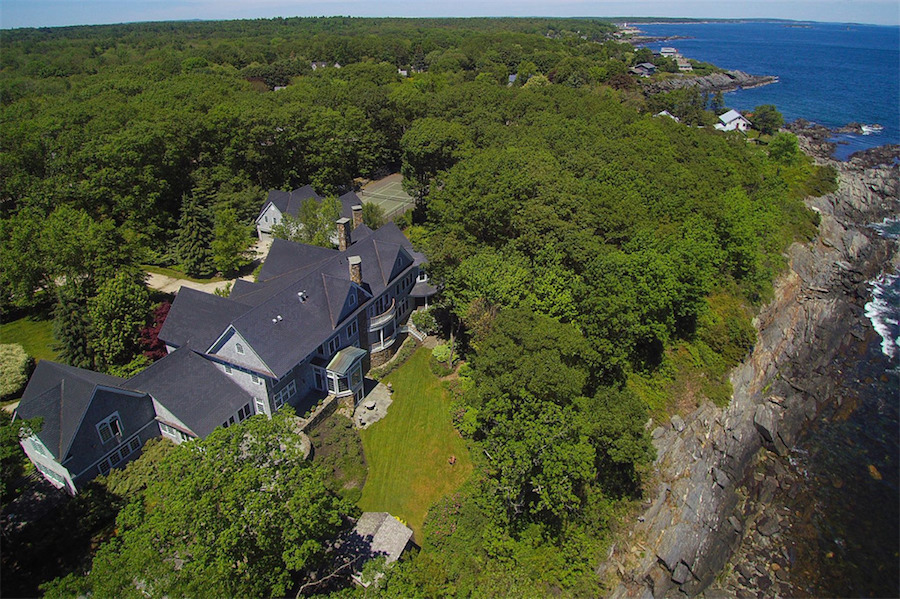 15,455 Sq. Ft. Cape Elizabeth Home on 5.5Acres with 600' of Atlantic