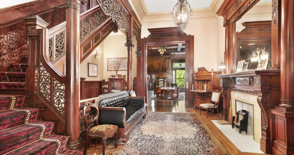 1899 Gilded Age Limestone Townhouse Reduced to 6.8M in New York