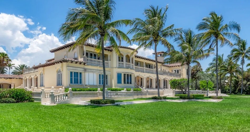 100M Oceanfront Estate Selling as Teardown in Golden Beach, Florida