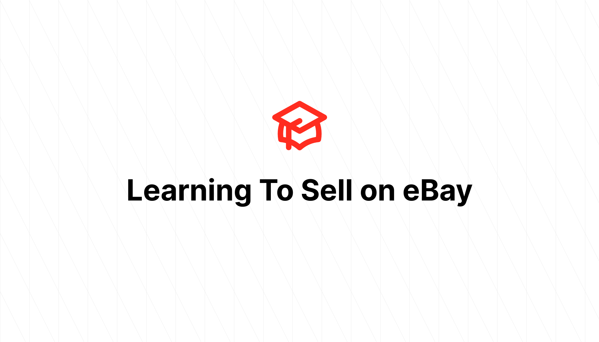 Learning To Sell on eBay Pricify