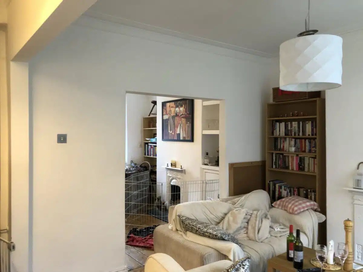 Ground floor Glass extension, Mid terrace property in the heart of