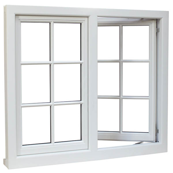 American CSA Standard double glazed pvc / upvc casement window