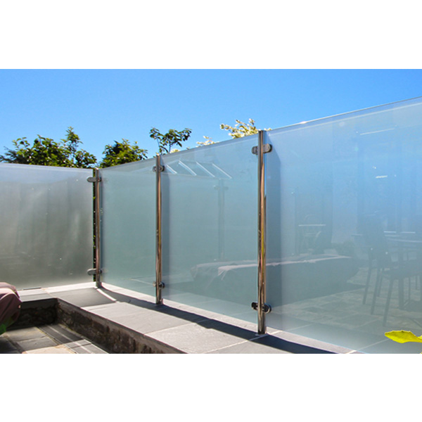 Stainless steel U channel banister railing