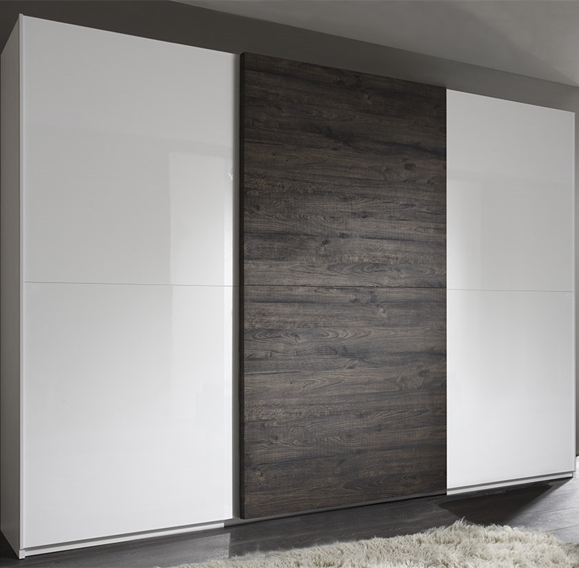 Sliding door wardrobe ready assembled wardrobes