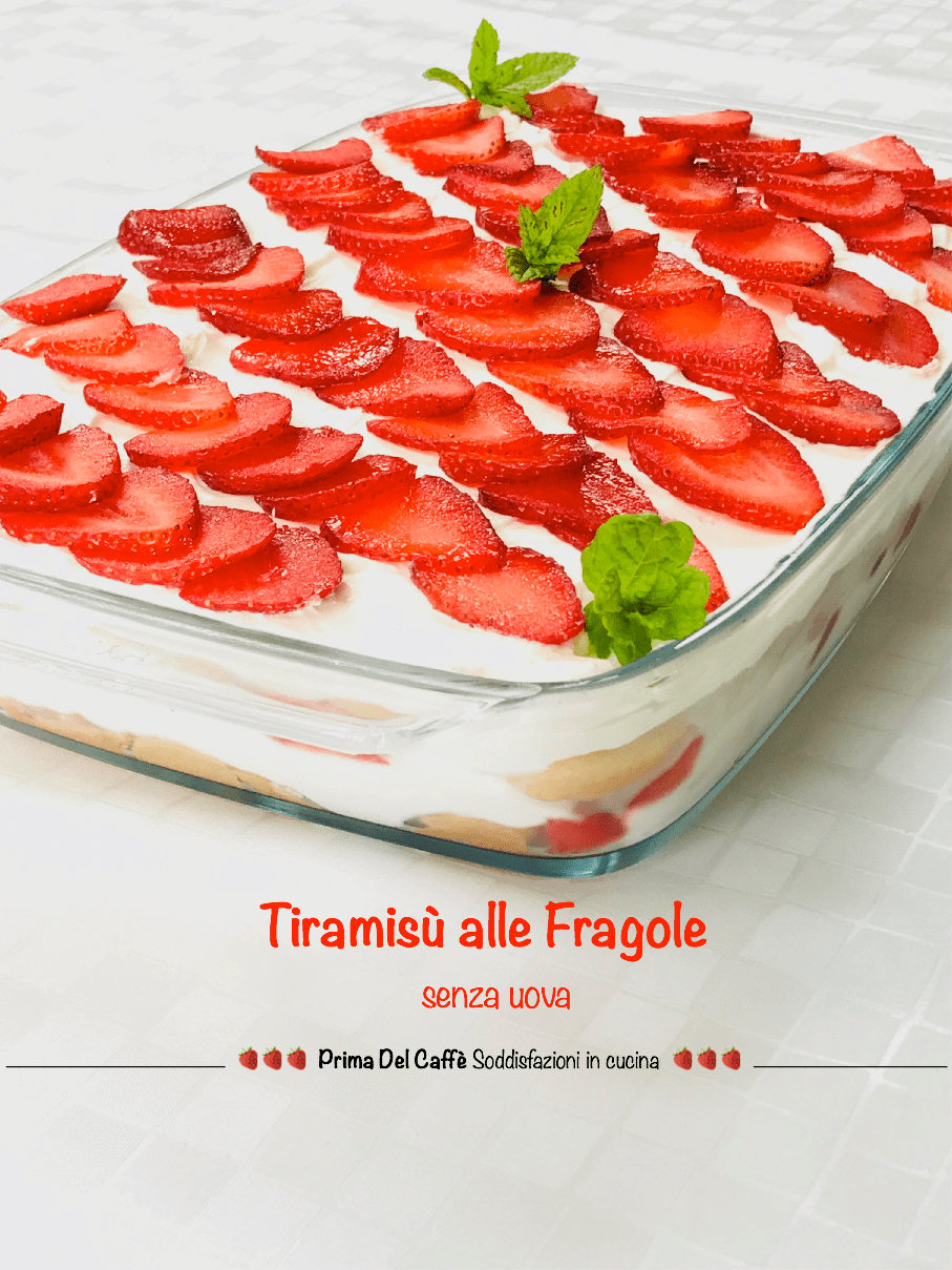 Tiramisù Alle Fragole E Caffè