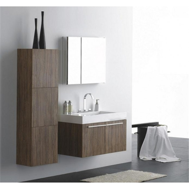 Mdf Bathroom Vanity Silkroad Exclusive Juliana MDF 55" Bathroom