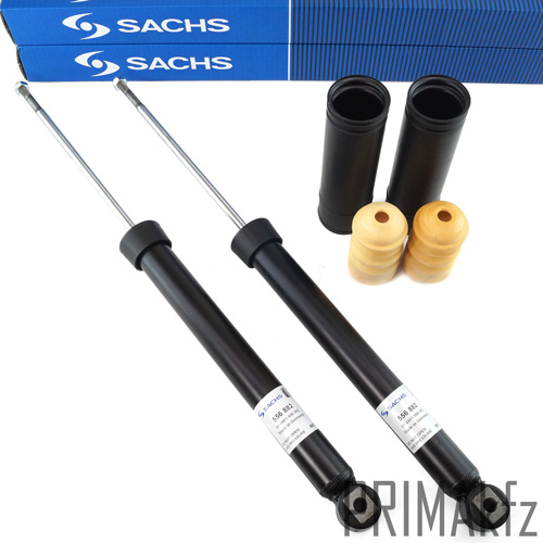 3x SACHS Stoßdämpfer + Staubschutzsatz 556 882 + 900 048
