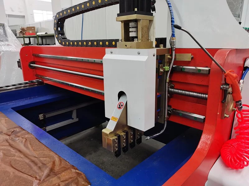 sheet metal cnc V grooving Machine v groover machine operation processures Nanjing Prima CNC