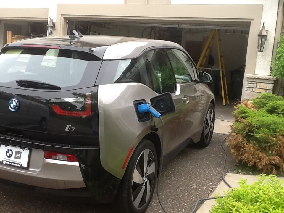 BMW I3 Car Charging Station Installation Primary Electric, Inc.