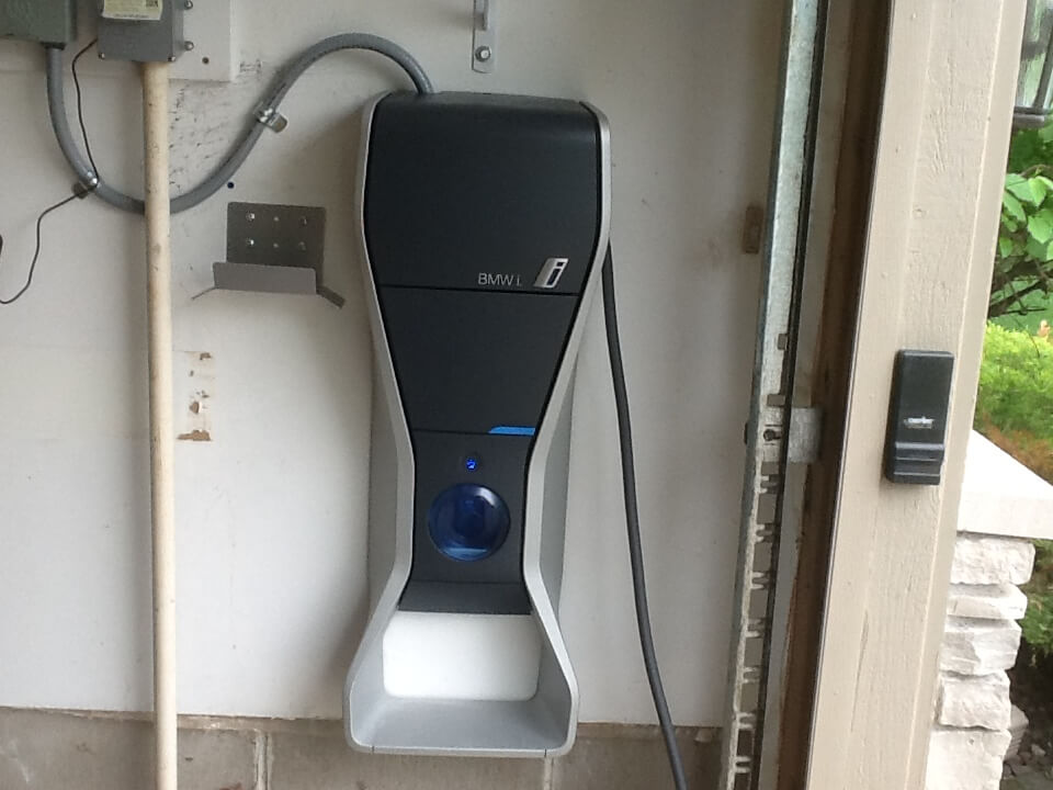 BMW I3 Residential Charging Station Installation Primary Electric, Inc.