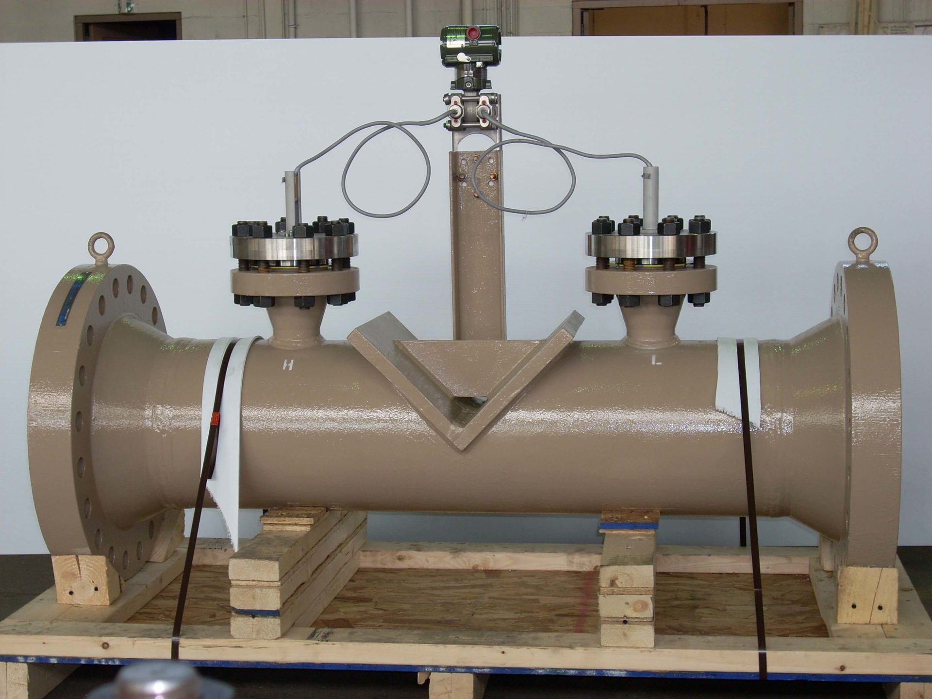 Wedgetype Flow Meter Viscous Meter Primary Flow Signal