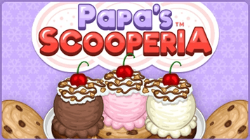Papa's Scooperia | Play Papa's Scooperia On Primarygames