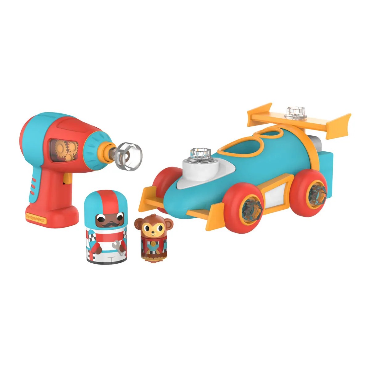 Design & Drill Bolt Buddies Race Car by Educational Insights EI4186