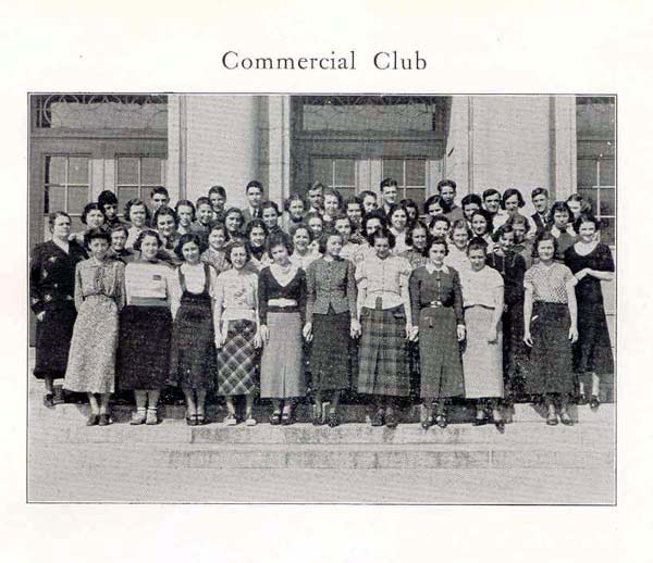 19361937 Beverly High School Commercial Club