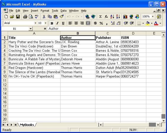 Organizer Deluxe, Organizer Pro database software, import