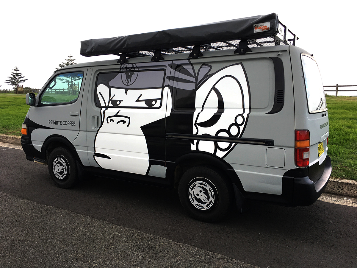 Primate Coffee Van Mobile Coffee Van Wollongong, Sydney, Canberra