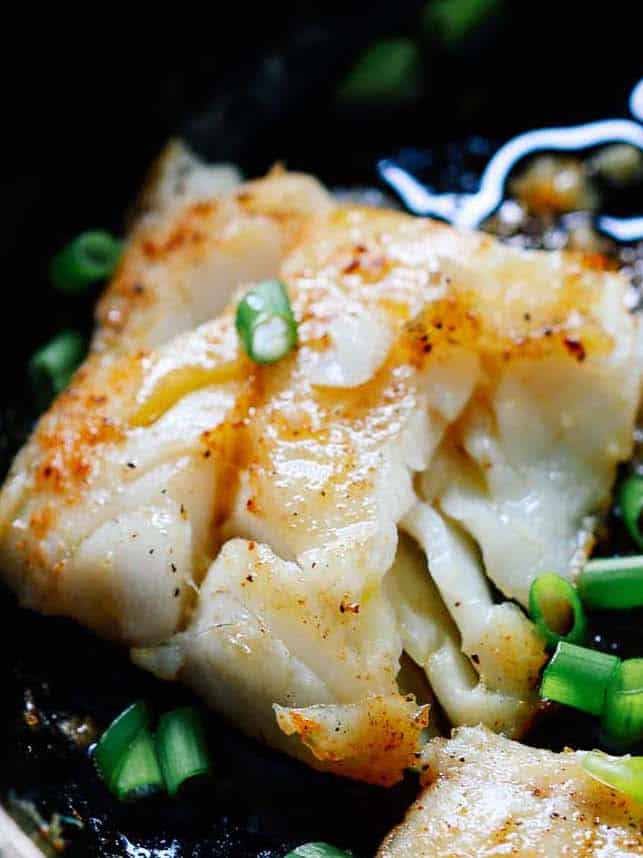 Garlic Butter Cod Fish Primavera Kitchen