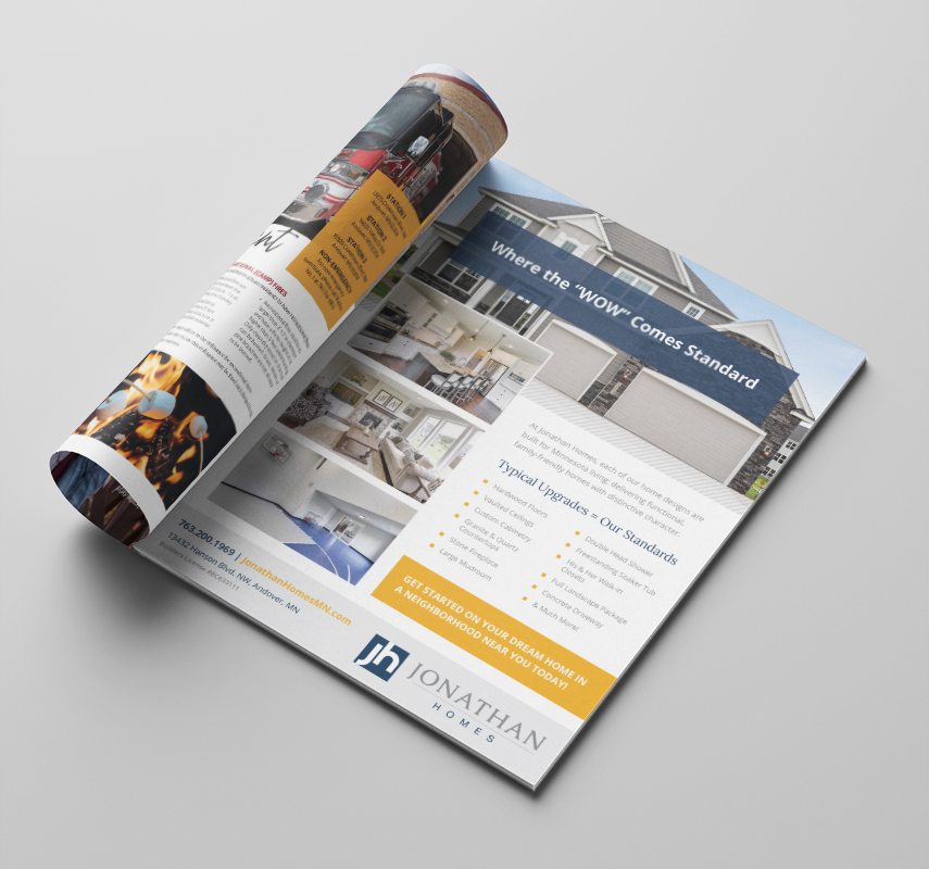 Our Client Work Jonathan Homes Prime Advertising