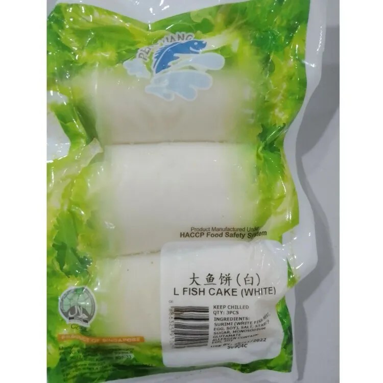 Peng Wang Fish Cake L (White) Cooked 200g (Halal) Prime Online