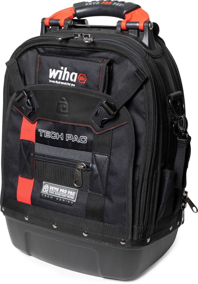Wiha 45153 Veto Pro Pac Tool Backpack Set L Electric 26 Piece VDE Tool