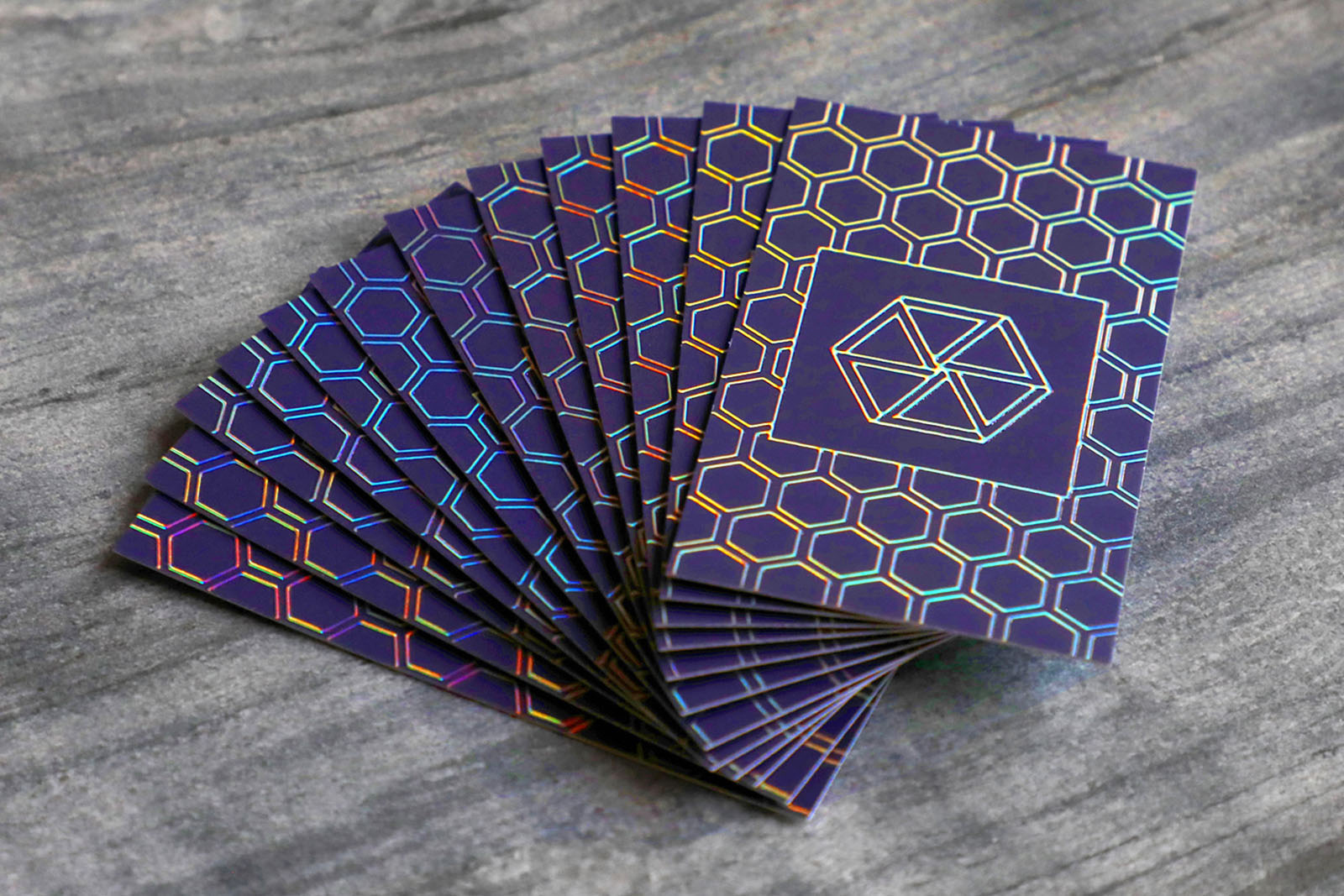 Holographic Foil Business Cards Primoprint