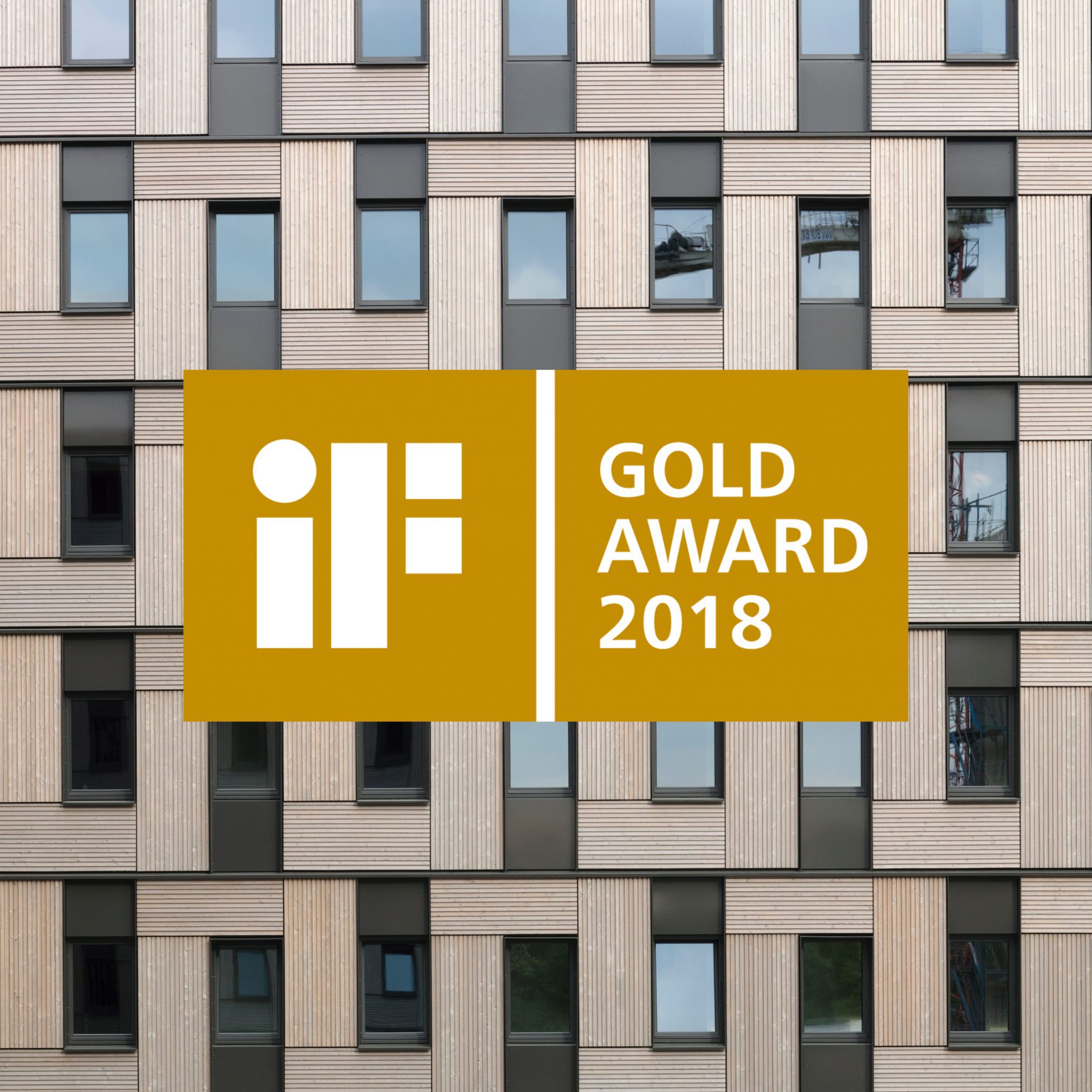 IF DESIGN AWARD GOLD 2018 für den WOODIE 09.03.2018 PRIMUS developments