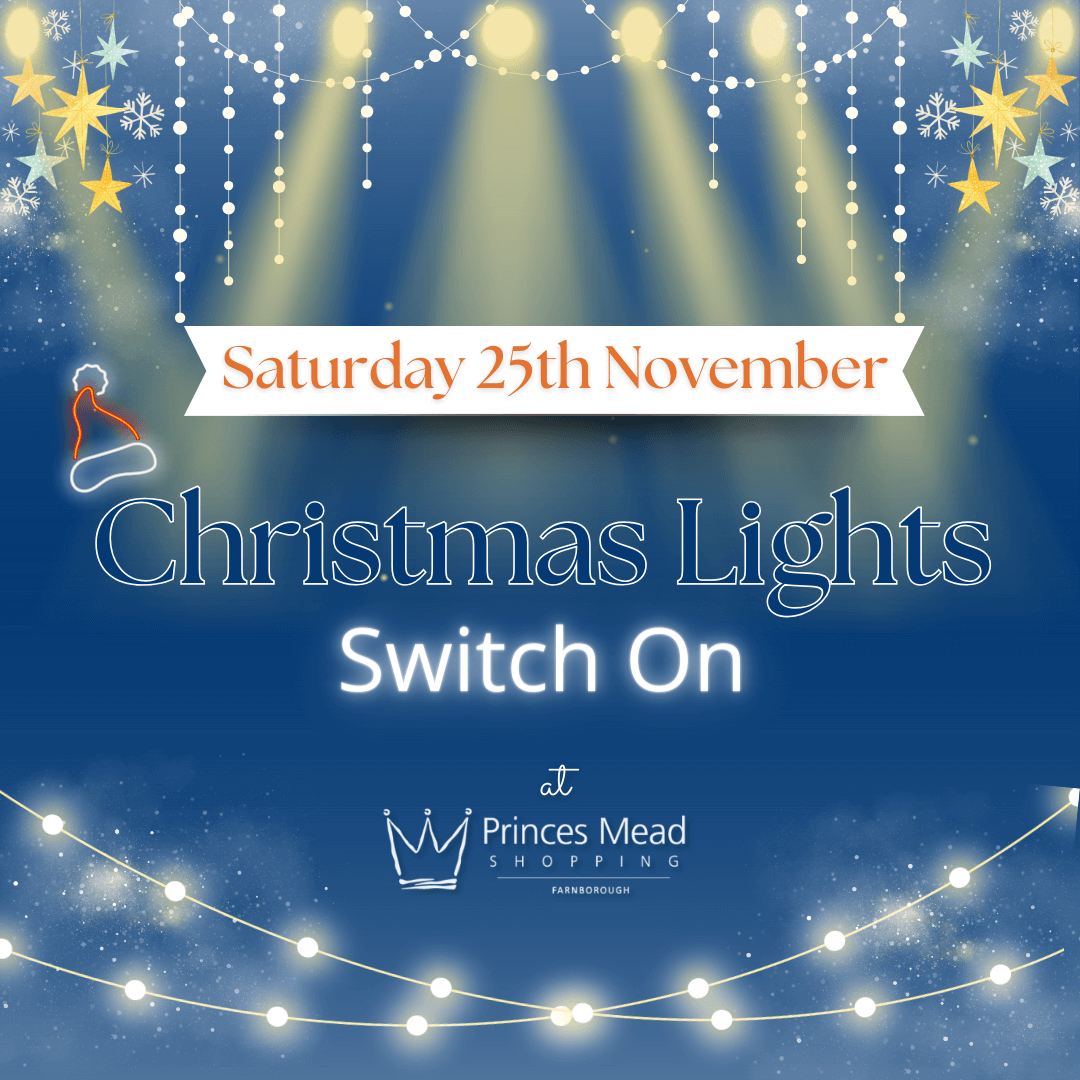 Christmas Light Switch On Princes Mead