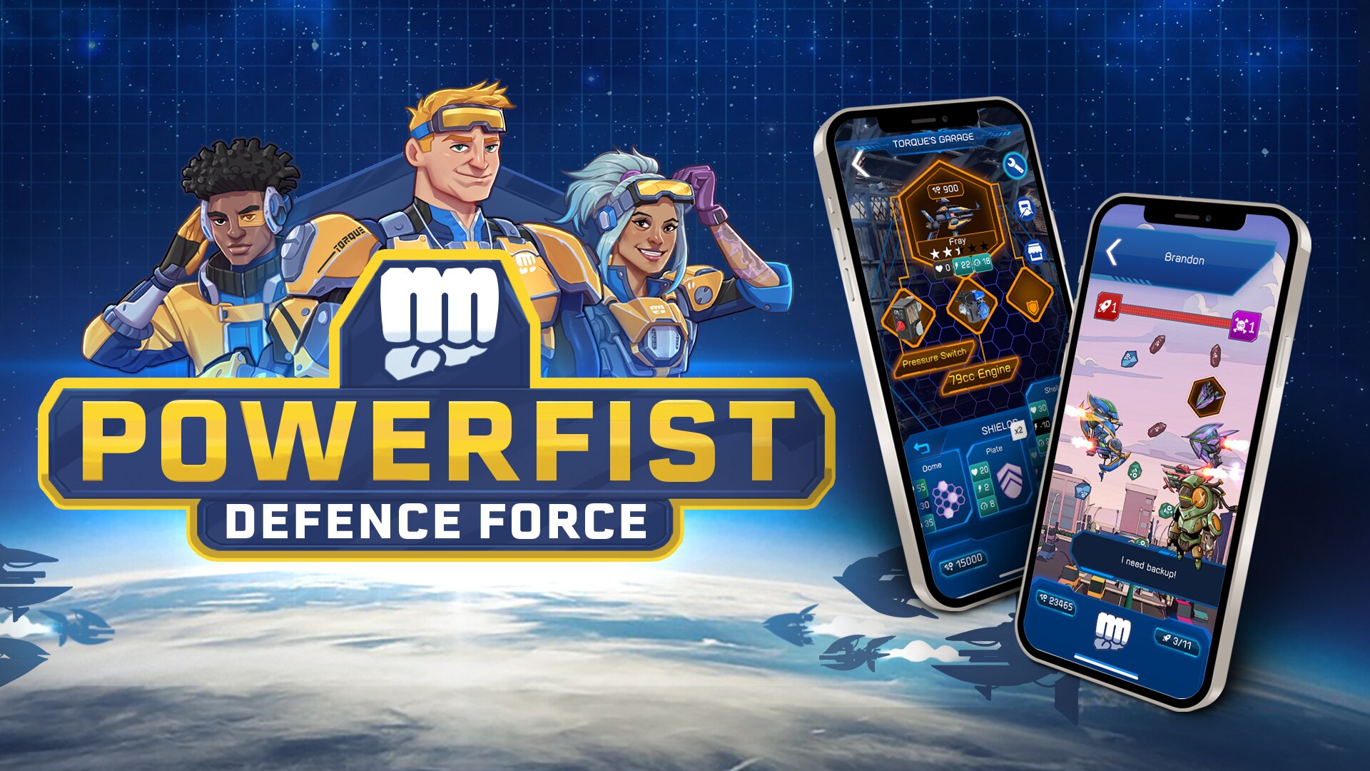 Princess Auto Powerfist Defence Force