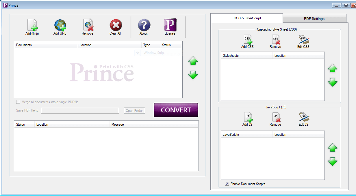 Getting Started · Prince Documentation