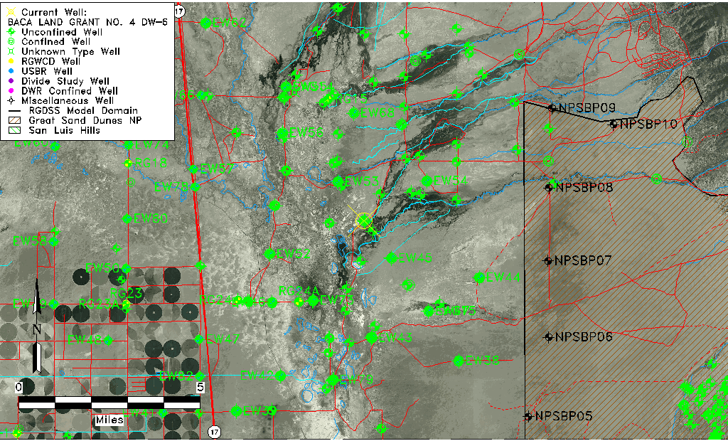 Well BACA LAND GRANT NO. 4 DW6